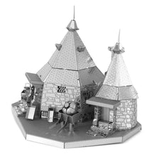 Load image into Gallery viewer, Rubeus Hagrid's Hut 3D Metal Model Kit from Harry Potter
