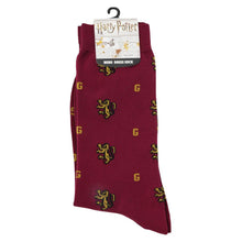 Load image into Gallery viewer, Harry Potter Gryffindor Men's Dress Socks
