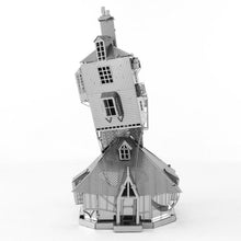 Load image into Gallery viewer, The Burrow Weasley Family Home 3D Metal Model Kit from Harry Potter
