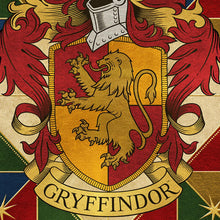 Load image into Gallery viewer, Gryffindor House Crest Art Standard Limited Edition Print by MinaLima
