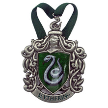 Load image into Gallery viewer, Hogwarts and House Crest Ornaments by Noble Collection
