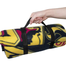 Load image into Gallery viewer, Harry Potter Hogwarts Crest Picnic Blanket
