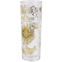 Load image into Gallery viewer, Marauder's Map&trade; Tall Glass Set from Harry Potter
